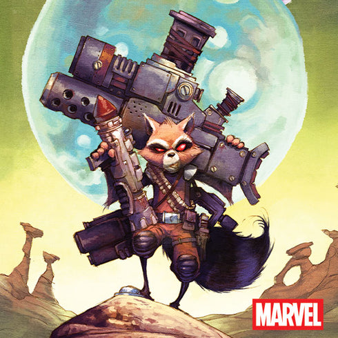 Marvel Rocket Raccoon Armored Arsenal Galaxy S25 Ultra Skin